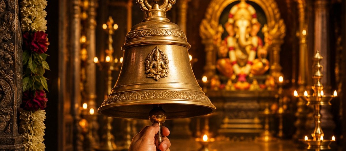 Why Do We Ring the Bell Before Entering a Hindu Temple?