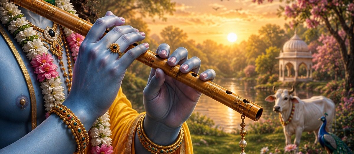 Why Does Sri Krishna Carry a Flute? Understanding the Call of the Divine