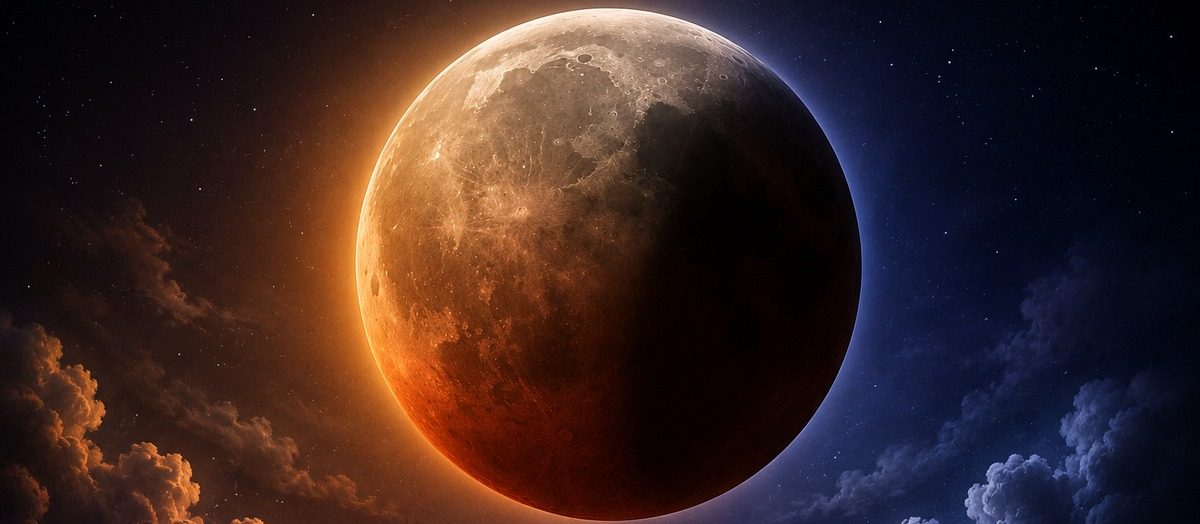 The Spiritual Significance of a Lunar Eclipse: Understanding Grahanam and the Importance of Navagraha Shanthi Homam