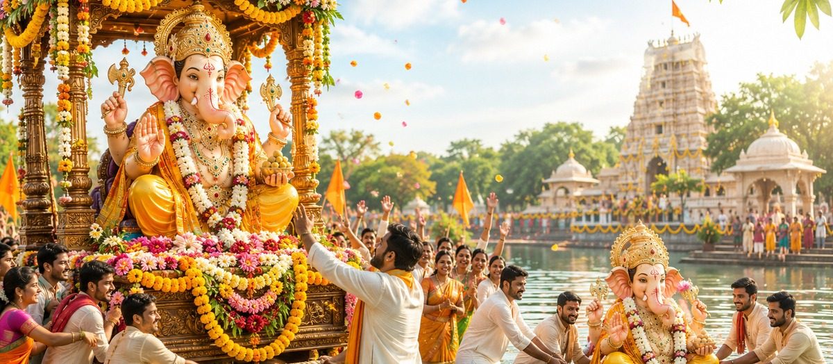 From Clay to Consciousness: The Spiritual Meaning Behind Sri Ganesha Visarjan