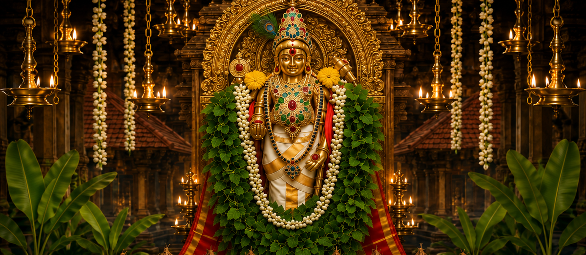 The Sacred Science Behind Sri Guruvayurappan Navakabhishekam