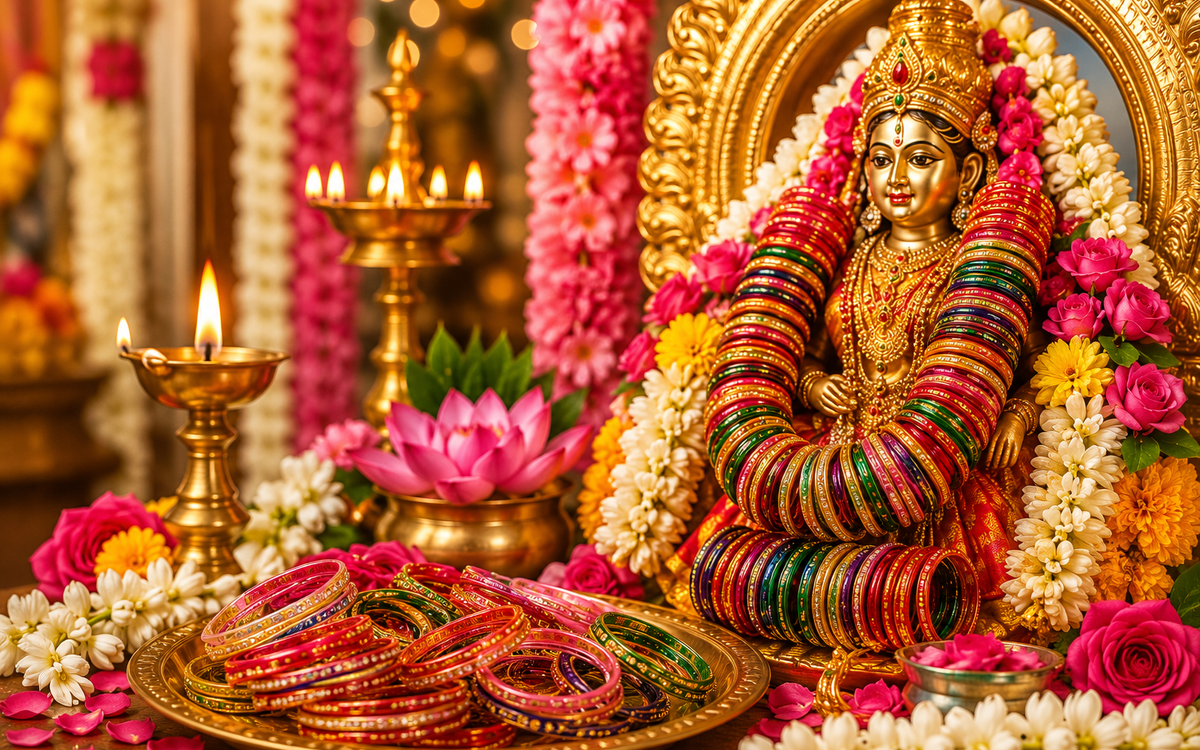Aadi Pooram: Why Are Bangles Offered to the Divine Mother?