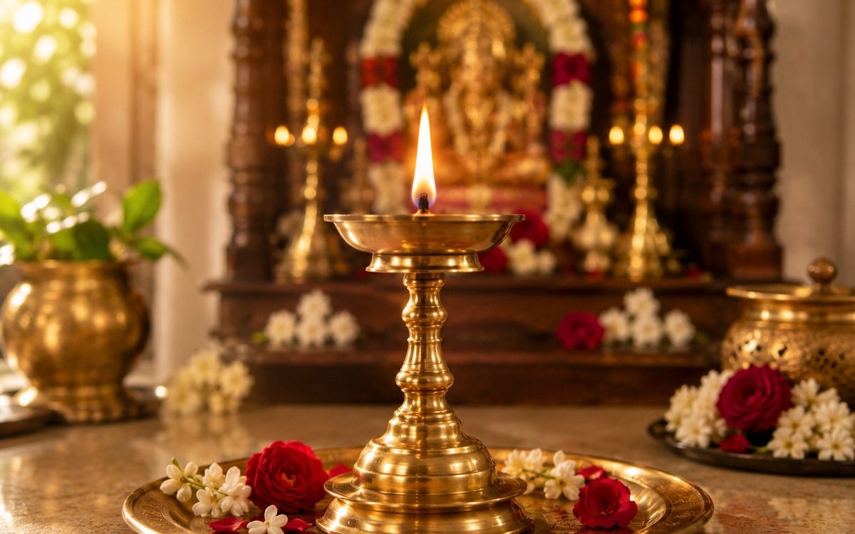 Why Do We Light a Lamp Before Prayer? Understanding the Meaning of the Deepam