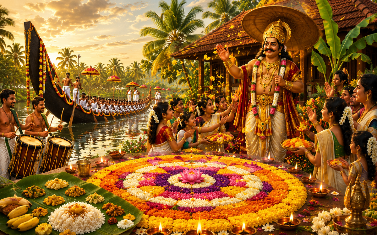 The Story Behind Onam: Why Does King Mahabali Return Every Year?