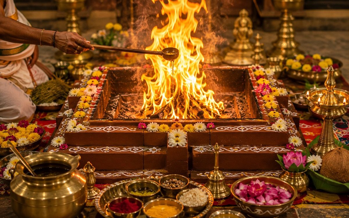 What Is a Homam? Understanding the Sacred Fire Ritual