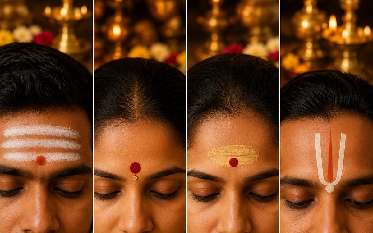 Why Do Hindus Apply Vibhuti, Kumkum, Chandanam, and Tilak?