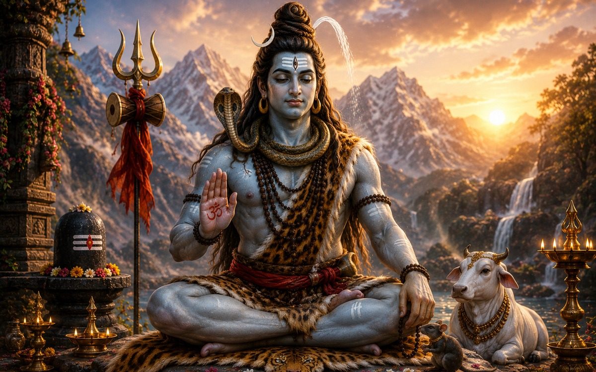 Why Does Lord Shiva Wear a Snake Around His Neck?