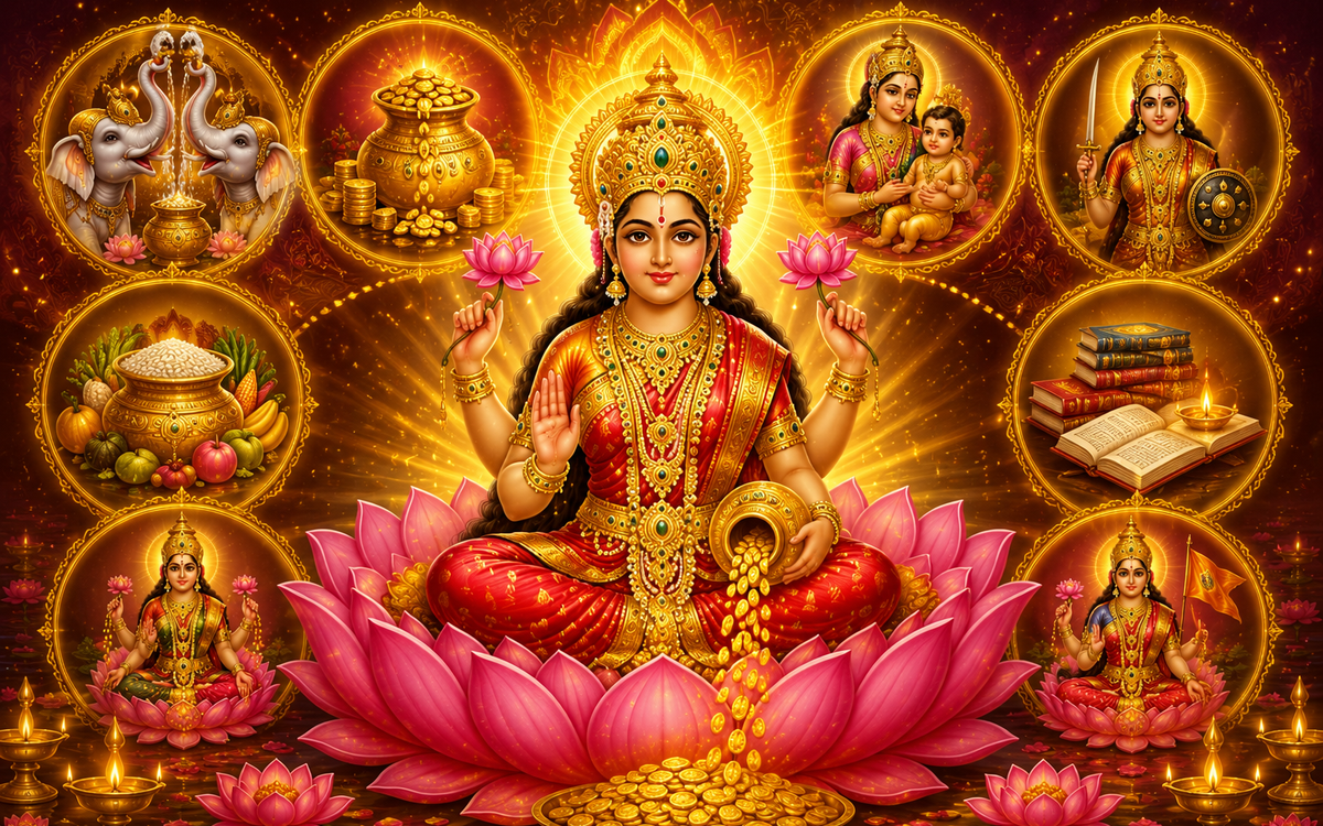 The Eight Blessings of Goddess Lakshmi: Understanding Ashta Lakshmi Homam