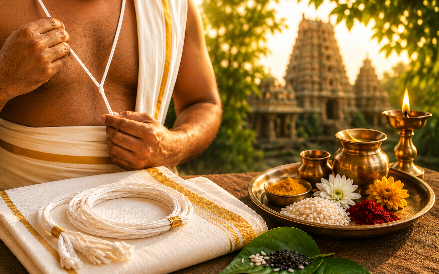 Upakarma (Avani Avittam): Why Do We Change the Sacred Thread Every Year?