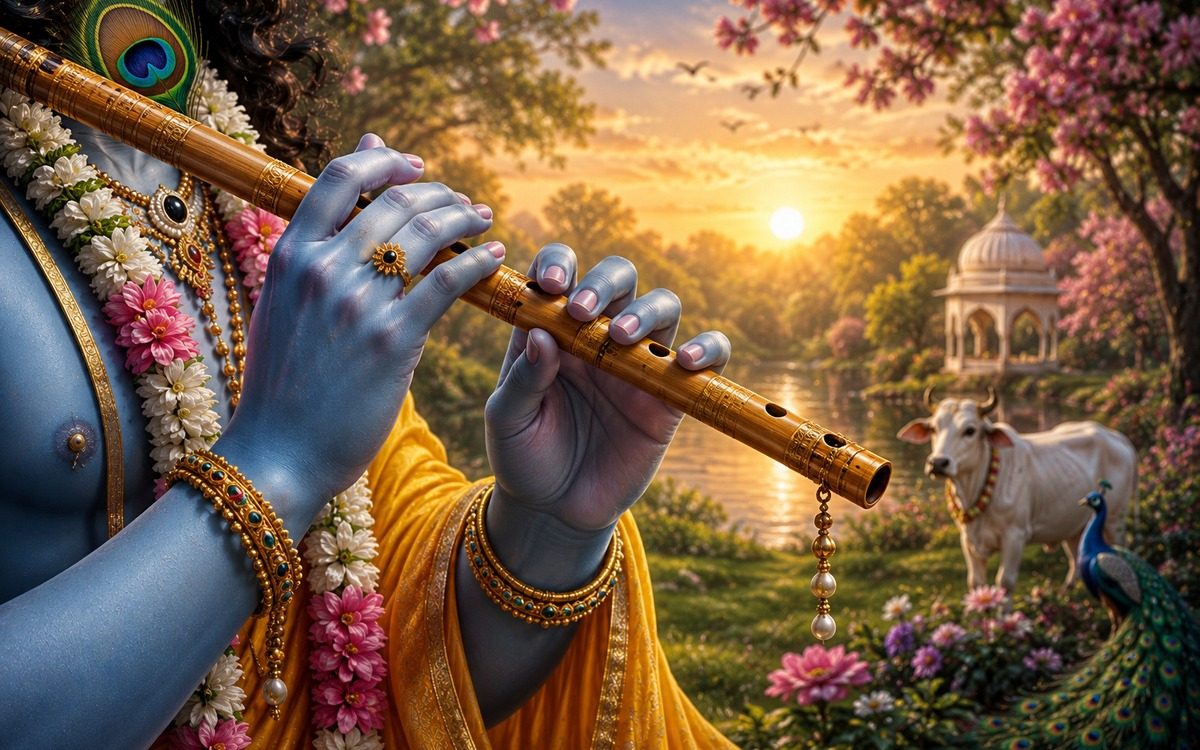 Why Does Sri Krishna Carry a Flute? Understanding the Call of the Divine