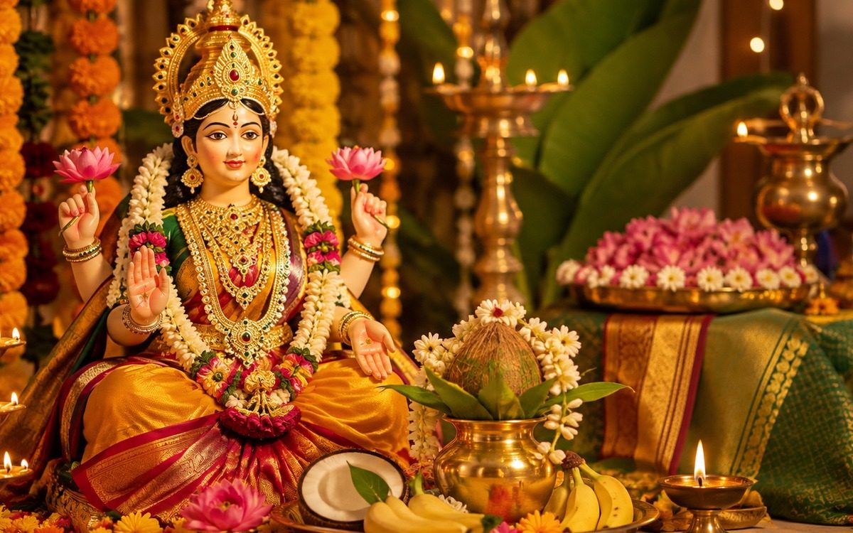 The Sacred Story of Varalakshmi Vratham