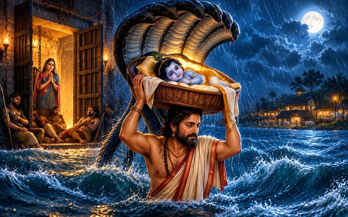 The Divine Birth of Lord Krishna: The Story Behind Janmashtami