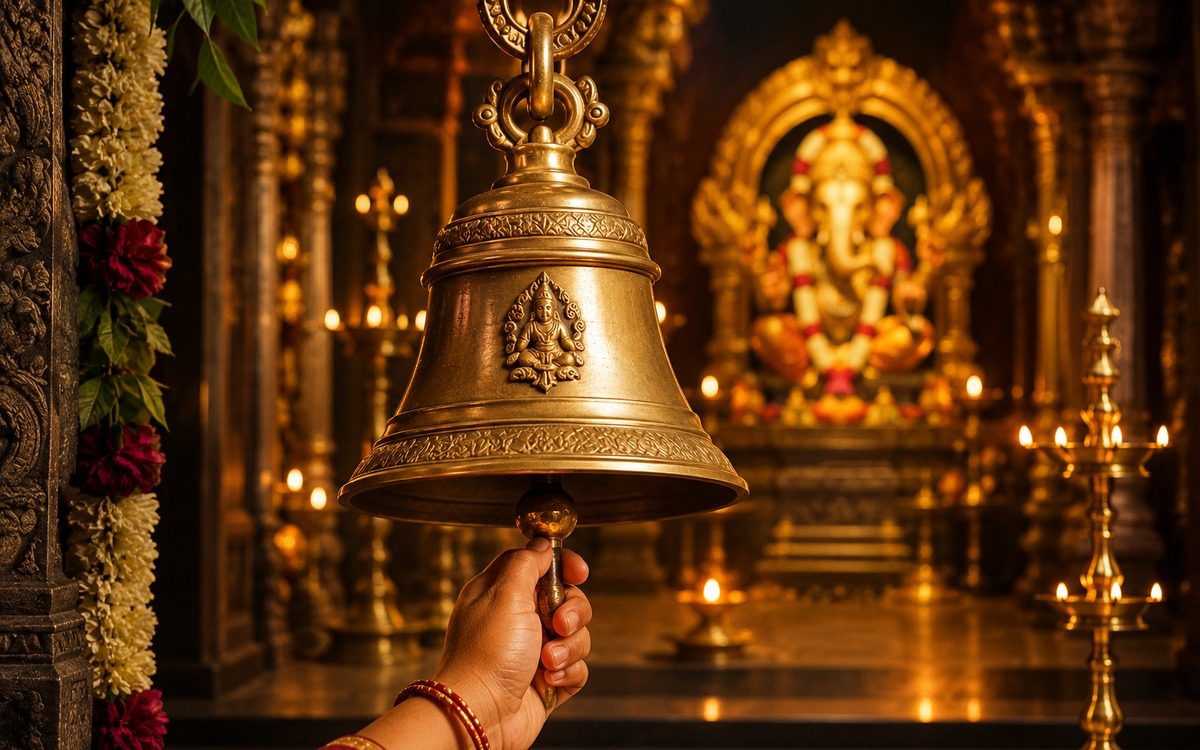 Why Do We Ring the Bell Before Entering a Hindu Temple?