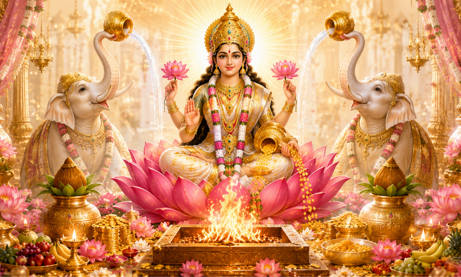 Sharada Navarathri Mahotsavam 2026 Day 4 - Sri Suktha Homam