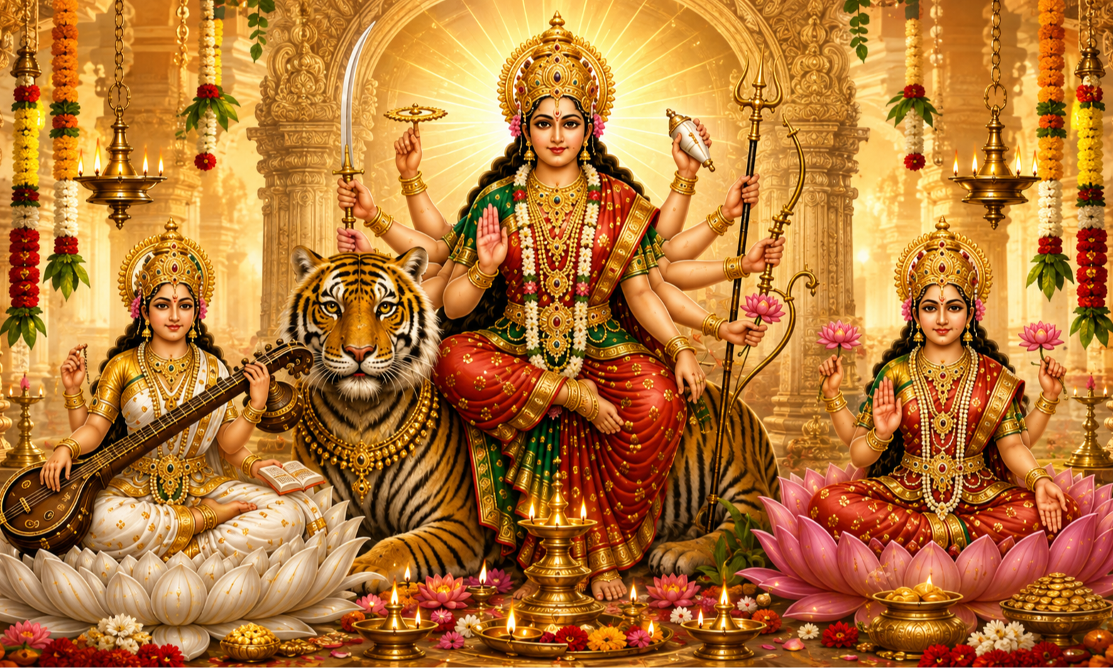 Sharada Navarathri Mahotsavam 2026 &amp; Vijaya Dasami