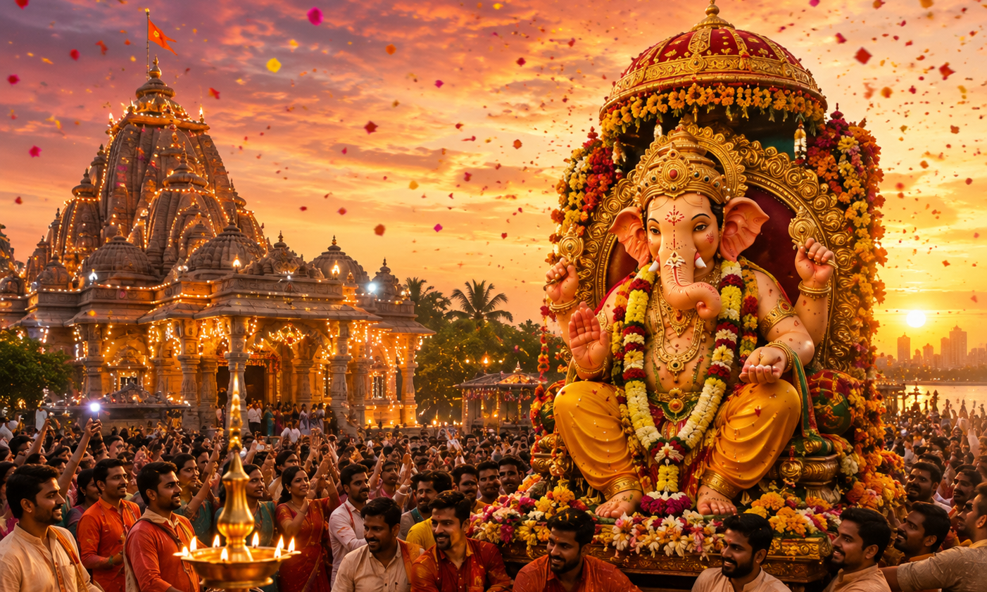Sri Ganesha Chaturthi Mahotsavam Grand Finale – Ratha Yatra &amp; Visarjan 2026
