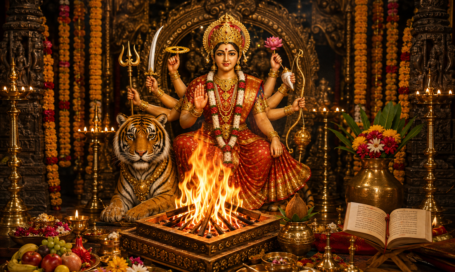 Sharada Navarathri Mahotsavam 2026 - Chandi Homam