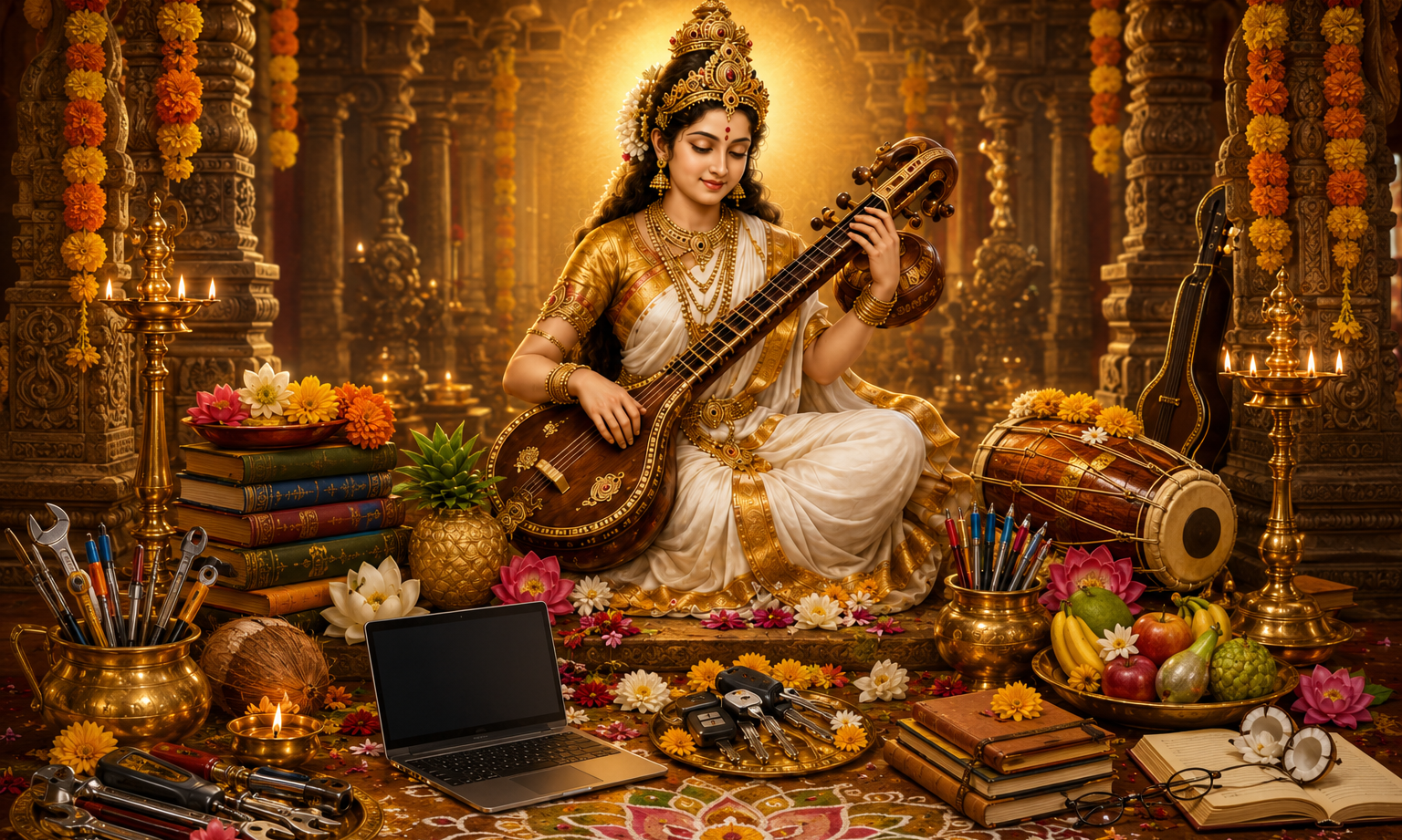 Sharada Navarathri Mahotsavam 2026 - Ayudha Puja