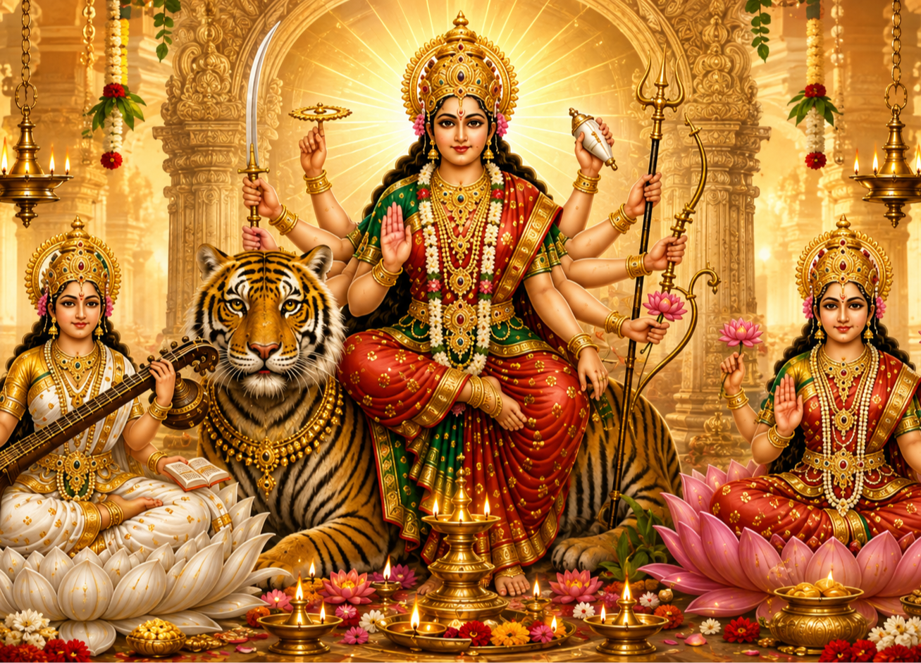 Sharada Navarathri Mahotsavam 2026 &amp; Vijaya Dasami