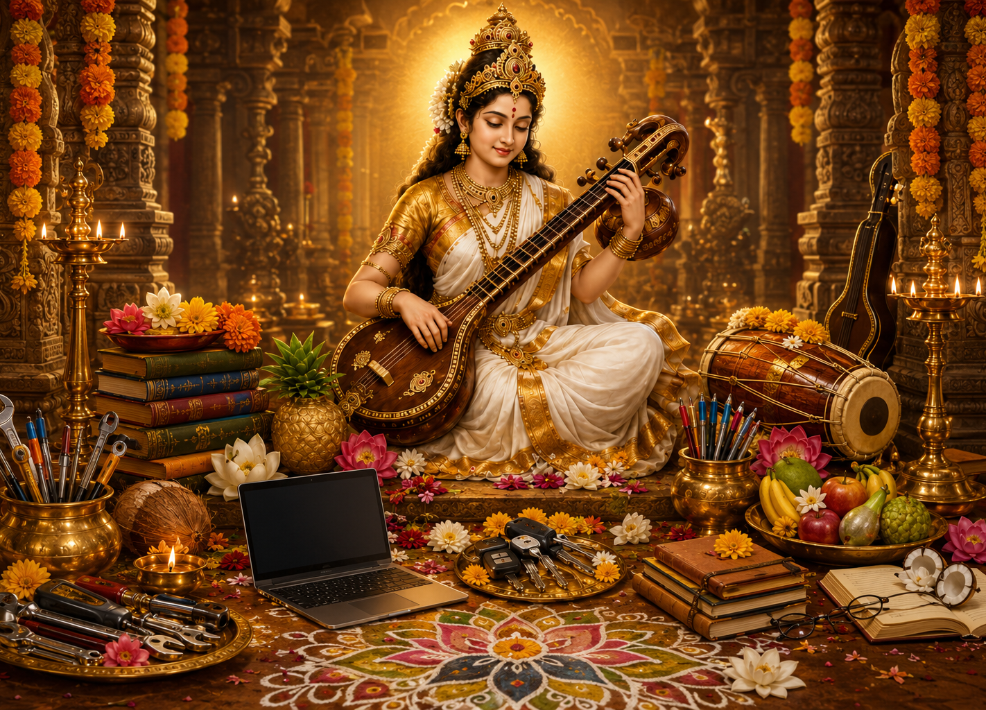 Sharada Navarathri Mahotsavam 2026 - Ayudha Puja