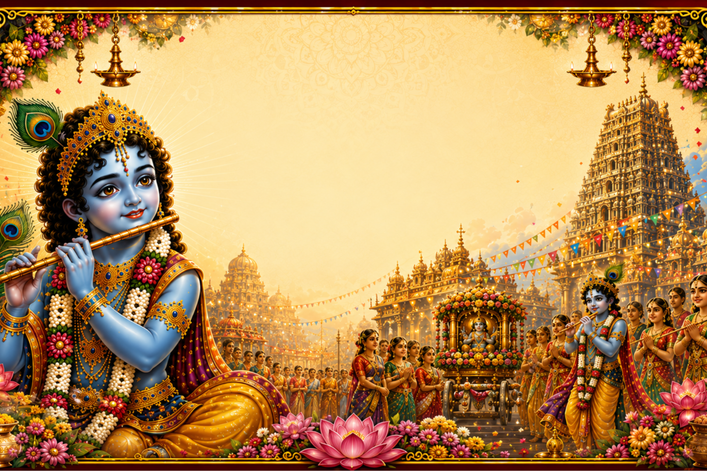 Sri Krishna Jayanthi Mahotsavam 2026 Day 3 - Krishna Utsavam