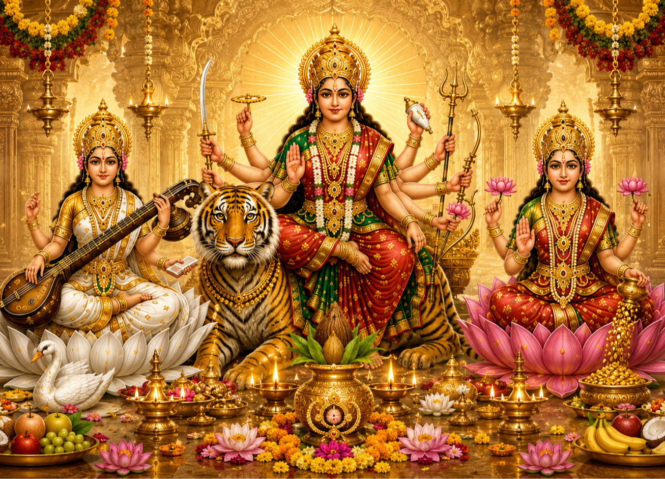 Sharada Navarathri Mahotsavam 2026 &amp; Vijaya Dasami