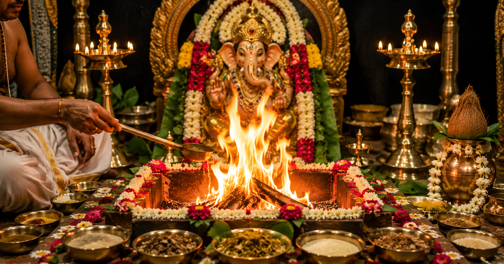Ashtadravya Ganapathi Homam